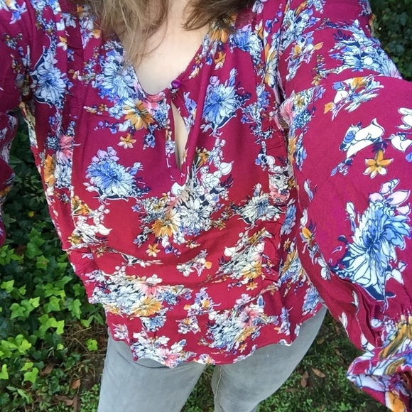 Kori America Peplum Blouse NWT - Picture 5 of 6